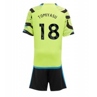 Arsenal Takehiro Tomiyasu #18 Replica Away Minikit 2023-24 Short Sleeve (+ pants)